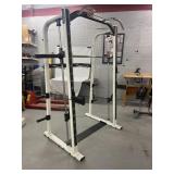 Fitness gear smith machine complete workout setup