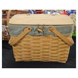 Longaberger Picnic Basket with tray