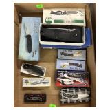 Flat of 10 pocket knives