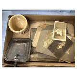 Vintage Butlers Tray Photographs & Crock