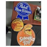 Metal Beer/Whiskey Signs