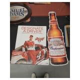 Budweiser Metal Signs