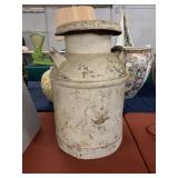 Vintage milk can