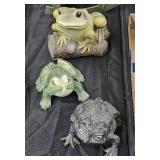 Cast Iron Japanese Frog/ Ceramic Frog, Resin Frog