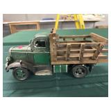 Green Truck Decor About 10" Long