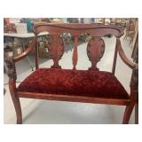 Vintage Victorian settee