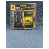 27 pc Dewalt tough grip rapid load bit set