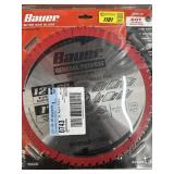 12" Bauer miter saw blade 60T carbide teeth