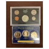 2 proof sets, uncirculated gold dollars, a