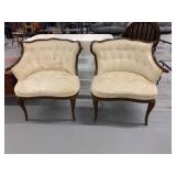Vintage French Rococo Style Asymmetric Ladies