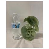 Jade Bird & Fish carving