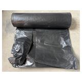 Large roll of plastic sheeting