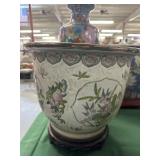 Chinese Porcelain Fish bowl Planter