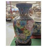 Early Floral Chinese Cloisonnï¿½ Vase