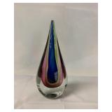 Murano Teardrop Art Glass
