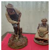 Large Tom Clark figures  Enoch & Nellie