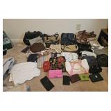 25 handbags & 6 wallets