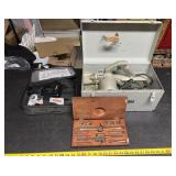 Port-a-plane, battery nailer, & tap & die set