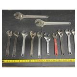 12 crescent wrenches