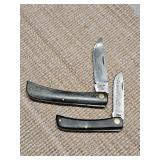2 Case XX Pocket knives, # 2137 & 2138