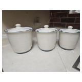 Pfaltzgraff Northwinds 3-piece cannister set