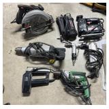 Large corded power tool lot