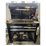 Kobalt work bench and contents