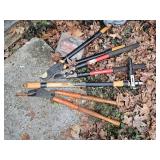 3 Pruners & tripleclaw weeder