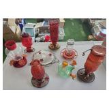 Hummingbird feeders