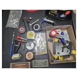 Tape measures & misc tool items
