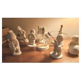 9 Dept 56 Snow Bunnies