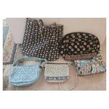 5 Vera Bradley handbags