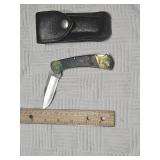 Buck knife & sheath