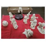 10 Dept 56 Snow Babies