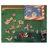 Patriotic pins & pendants