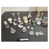 Animal figurines, glass collectibles,  & more