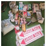 Garage Supplies , etc
