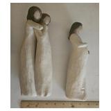 2 Willow Tree Figurines
