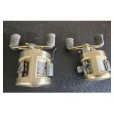 2 Calcutta fishing reels, model 50 & 250