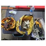 2  canvas tool bags & contents,  edge finder,etc