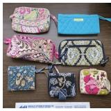 7 Vera Bradley wallets & clutch purses