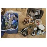 Huge Lot Of Bar Wares + Totes