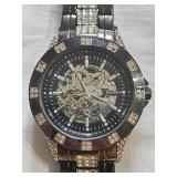 Elgin FG8030 automatic skeleton watch