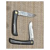 2 Case XX #2137 Pocket knives