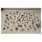 80+/- pair of clip-on earrings