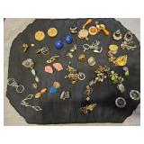 40 Pair Clip-on Earrings