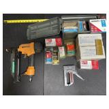 Bostitch nailer & tons of staple supplies