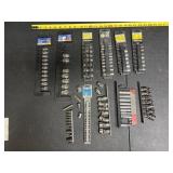 Large socket lot (swivel, craftsman, husky, &