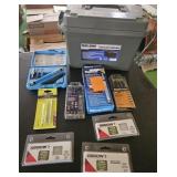 Drill bits, brad nails, & Tapcon installation