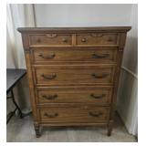 Thomasville Directorie-style 5 drawer chest